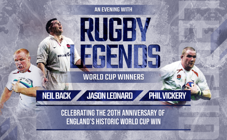  An Evening with England Rugby Legends